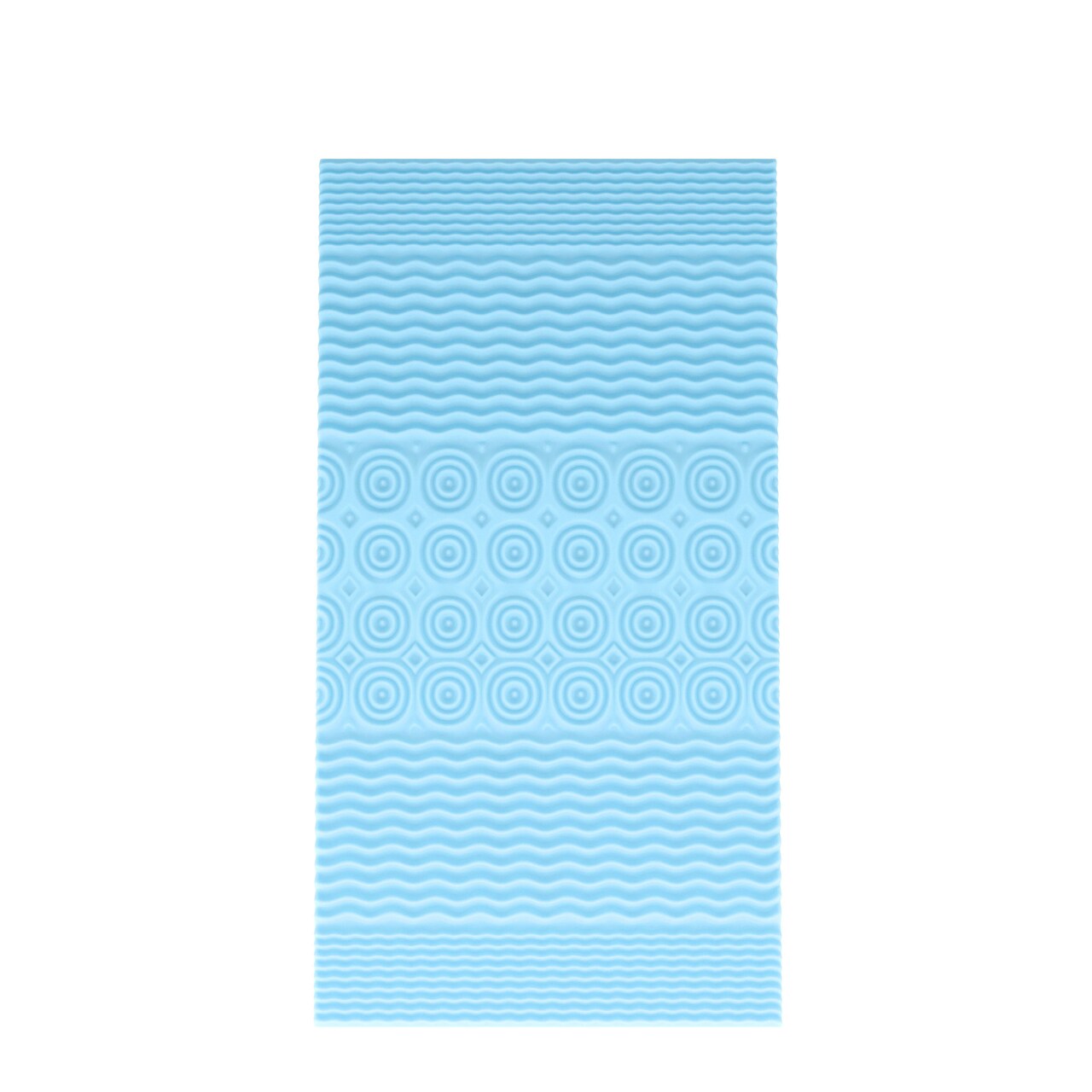 Emma and Oliver Astor Memory Foam Mattress Topper with Cooling Gel Infused, CertiPUR-US Certified Foam and 5-Zone Support